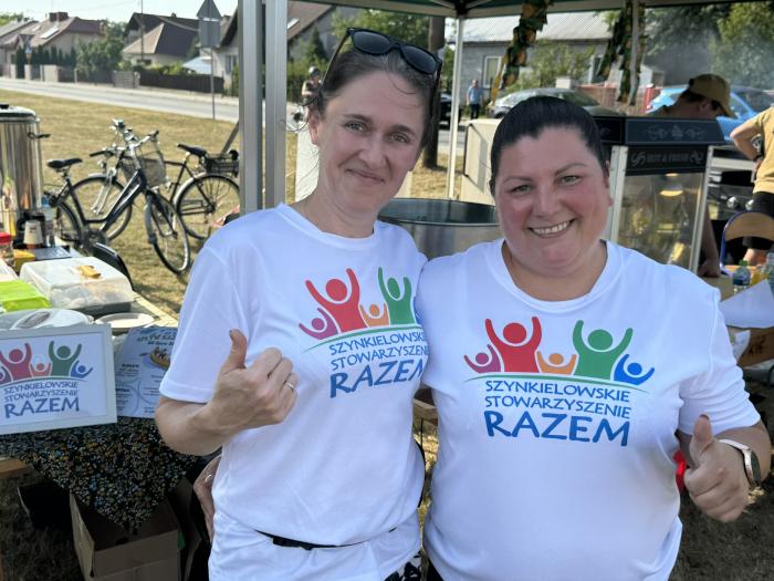 Na imprezę zapraszają panie ze Szynkielowskiego Stowarzyszenia Razem: Monika Maciejewska i Katarzyna Rabikowska