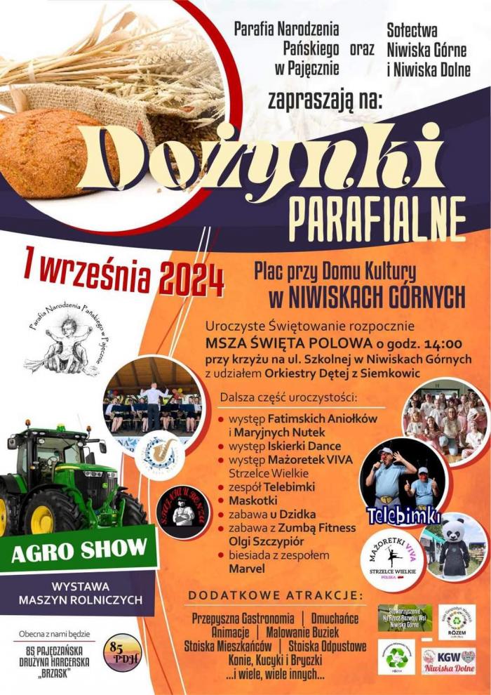 Dożynki Parafialne w Niwiskach Górnych