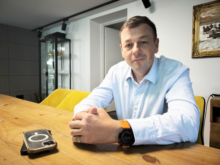 Tomasz Wróbel lider Ojcowskiego Klubu O.K. w Wieluniu / fot.: Sławomir Rajch