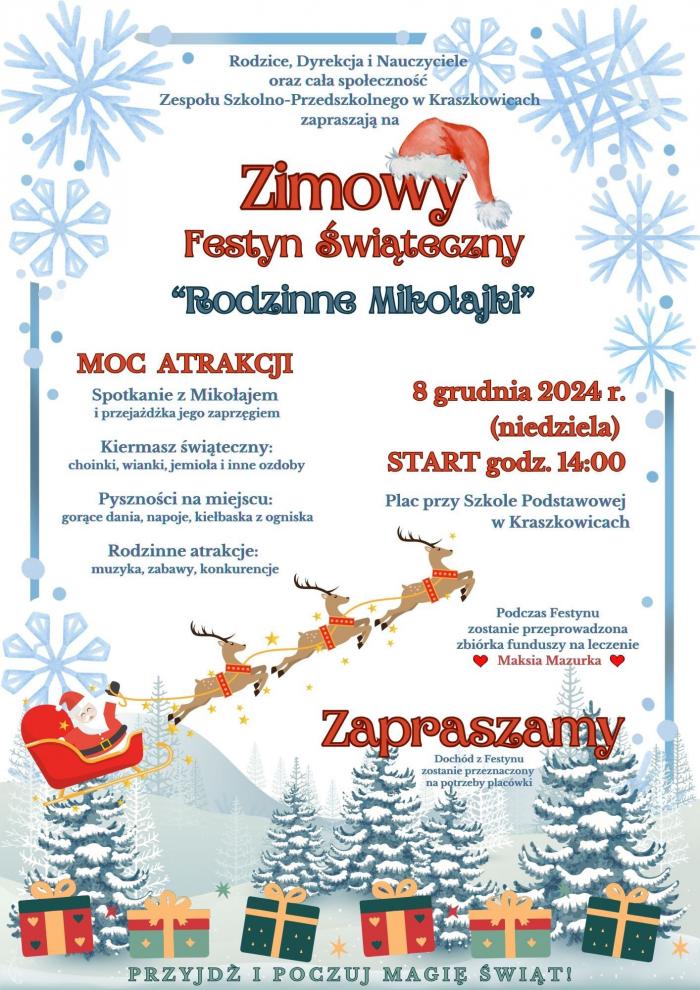 Zimowy Festyn Świąteczny w Kraszkowicach