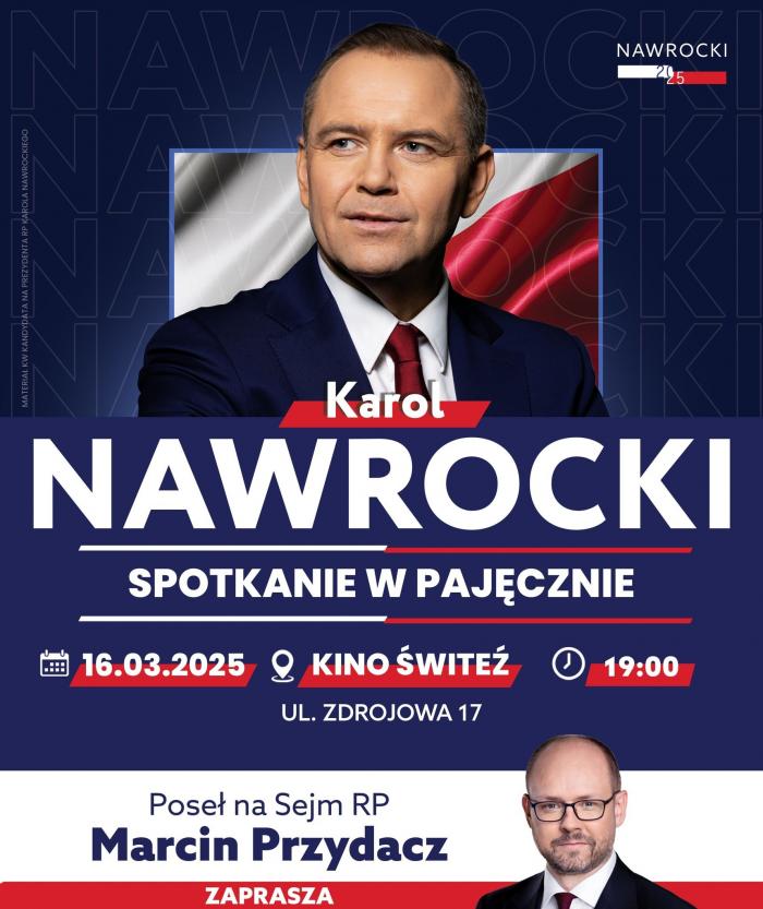 Karol Nawrocki w Pajęcznie