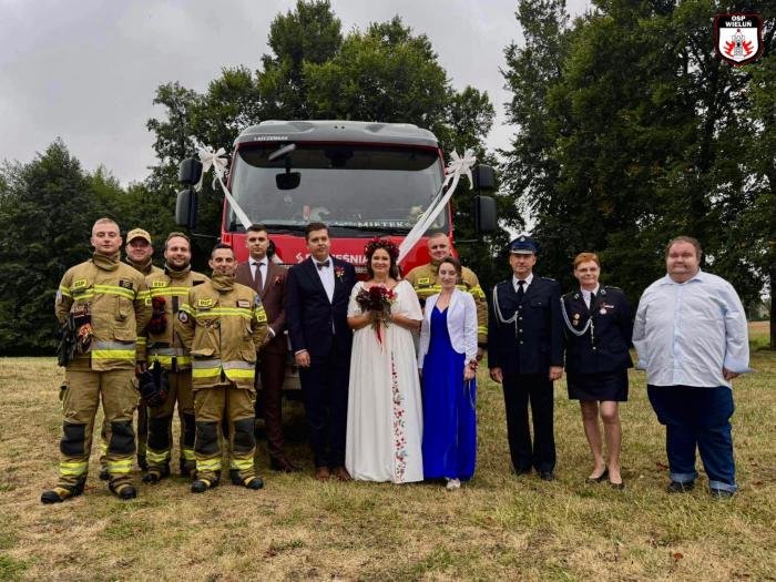 Kudłaty z OSP Wieluń się żeni / fot.: kulisy.net