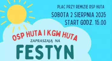 Charytatywny festyn w Hucie: Pomóż Mateuszowi i baw się całą rodziną