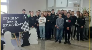 Szkolny Turniej Szachowy w „Sienkiewiczu” zgromadził 28 zawodników