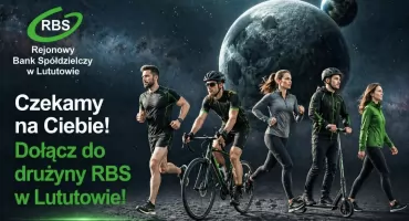 RBS w Lututowie zaprasza do sportowego wyzwania. Kilometry zamienią się we wsparcie dla lokalnych organizacji