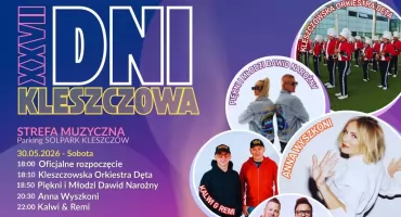 XXVII Dni Kleszczowa już pod koniec maja. Przed mieszkańcami dwa dni muzyki i atrakcji.