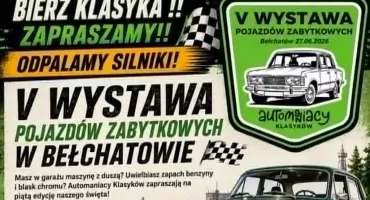 Miłośnicy klasycznej motoryzacji spotkają się w Bełchatowie. V Wystawa Pojazdów Zabytkowych