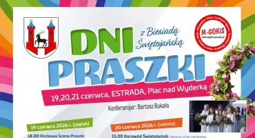 Dni Praszki 2026. Trzy dni koncertów, biesiady i rodzinnych atrakcji