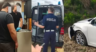 Pijany kierowca lexusa uciekał przed policją. To Gruzin poszukiwany listem gończym