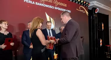 Prestiżowa nagroda dla Rejonowego Banku Spółdzielczego w Lututowie. To wyróżnienie za całokształt pracy!