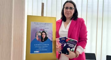 Spotkanie autorskie z Katarzyną Jurczyk w wieluńskiej bibliotece