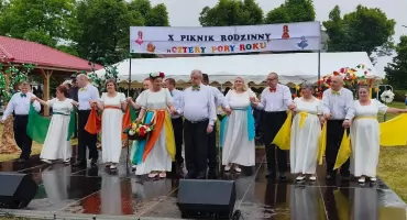 Dom Pomocy Społecznej w Skrzynnie świętował X Piknik Rodzinny
