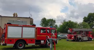 Pożar postawił strażaków na nogi: Akcja w gminie Skomlin