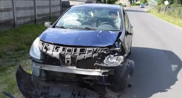 Wymusił pierwszeństwo na skrzyżowaniu. NIe żyje 40-letni motorowerzysta