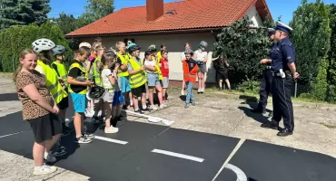 Wielka chwila dla uczniów szkoły w Rudzie - zdali oni egzamin na kartę rowerową
