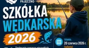 Młodzi wędkarze nad wodę. W Pajęcznie rusza Szkółka Wędkarska 2026