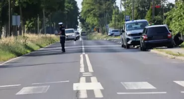 Wypadek na skrzyżowaniu w Makowiskach - 55-letnia kobieta trafiła do szpitala