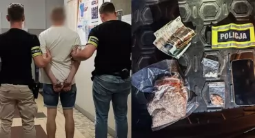 Mieszkaniec powiatu wieluńskiego zatrzymany - w BMW przewoził ponad pół kilograma narkotyków!