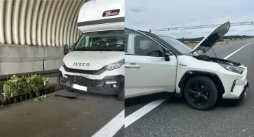 Dwa zdarzenia na trasę S8 - doszło do nich w odstępie nieco ponad godziny