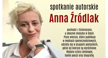 Poetka z Działoszyna spotka się z czytelnikami. Spotkanie z Anną Źródlak już 15 lipca
