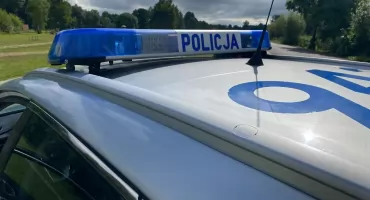 Pijany rowerzysta na S8 - policjanci surowo go ukarali 