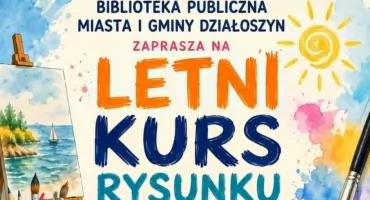 Letni kurs rysunku i malarstwa w Działoszynie: Trwają zapisy na wakacyjne warsztaty dla dzieci