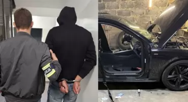 Policjanci zlikwidowali dziuplę samochodową - w sprawie zatrzymano czterech mężczyzn