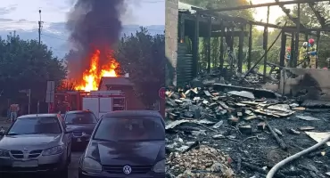 Sześć zastępów walczyło z pożarem budynku w Osjakowie