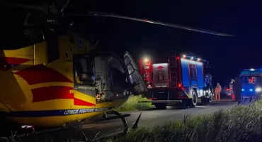 16-latek poważnie ranny po wypadku na hulajnodze elektrycznej - nastolatek nie miał kasku na głowie