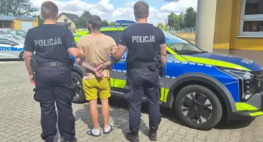 Bogata kartoteka obywatela Ukrainy - wieruszowscy policjanci zatrzymali 29-latka