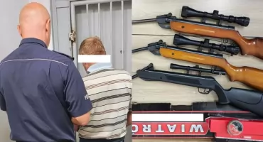 Strzelał z wiatrówki w panele fotowoltaiczne, a potem próbował podpalić budynek - krewki sąsiad aresztowany