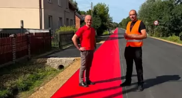 Droga w Wistce prawie gotowa