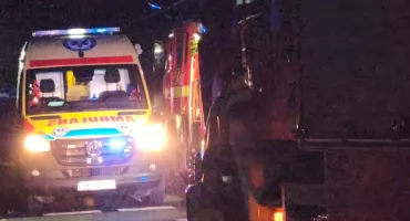 Wypadek na torach w Sieradzu