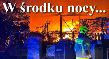 Pożar hali magazynowej w Wieluniu. Patrol Group odmawia komentarza