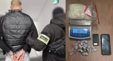 Ponad trzy kilogramy narkotyków, broń i plantacja marihuany