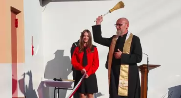 Marzenia są po to, żeby je spełniać. Uroczyste otwarcie i poświęcenie garażu OSP Gaszyn