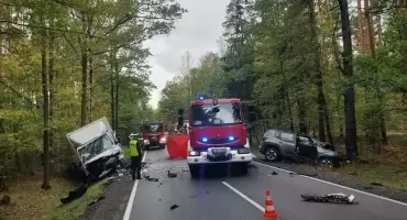 Dramat na drodze... Nie żyje 68-letni kierowca 