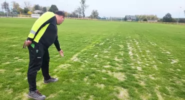 Zbudowali boisko, na którym nie można grać. Na murawie zamiast gęstej trawy rosną… grzyby